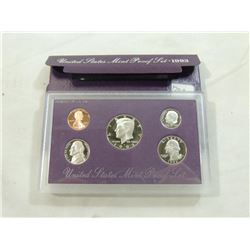 1993 UNITED STATES PROOF COIN SET