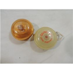 LOT 2 VINTAGE DUNCAN YO-YOs