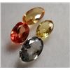 Image 3 : SAPPHIRES 4PCS MULTICOLOR 0.85CTW