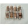 Image 1 : LOT 4 FULL ROLL MIXED DATE PENNIES