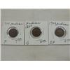 Image 1 : LOT 3 OLD INDIAN HEAD PENNIES