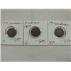 Image 2 : LOT 3 OLD INDIAN HEAD PENNIES