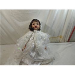 PORCELAIN CHRISTENING DOLL