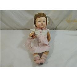 TINY TEARS DOLL W/ RARE GLASS BOTTLE