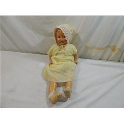 VERY OLD CRYING BABY DOLL
