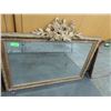 Image 3 : ANTIQUE ORNATE FRAMED MIRROR