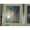 Image 3 : LOT 2 FRAMED & MATTED EUROPEAN PRINT & PHOTO