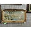 Image 1 : 20X36 ANTIQUE FRAMED LITHOGRAPH PRINT