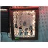 Image 2 : PAINTED SCREEN LIGHT UP LET IT SNOW WALL ART