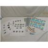 Image 1 : BOX LOT COLLECTOR STAMP SHEETS