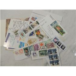 BAG ASSORTED COLLECTORS STAMPS