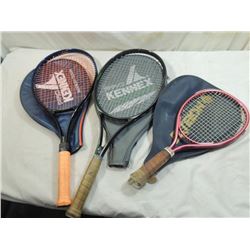 LOT 3 TENNIS & RACKETBALL RACKETS