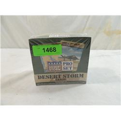 PRO SET DESERT STORM TRADING CARDS