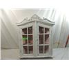 Image 1 : SHABBY CHIC DISPLAY WALL CABINET