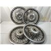 Image 2 : LOT 4 VINTAGE HUBCAPS