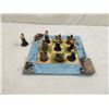 Image 1 : FISHERMEN DECORATIVE TIC TAC TOE GAME