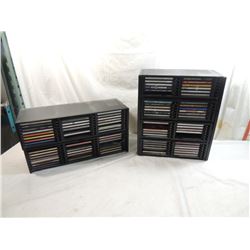 LOT 3 CD MEDIA STORAGE CABINET & CDS