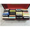 Image 4 : LOT 24 ASSORTED 8-TRACK TAPES & CASE