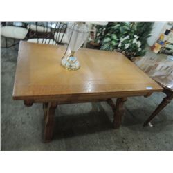 LARGE VINTAGE DINING TABLE