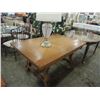 Image 3 : LARGE VINTAGE DINING TABLE