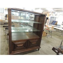 LARGE CHINA CABINET GLASS SHELVES