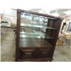Image 3 : LARGE CHINA CABINET GLASS SHELVES