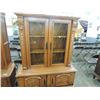 Image 1 : FLEMISH 1920-1940S BREUGHEL STYLE HUTCH ON CHEST