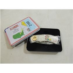 ILLINOIS COLLECTIBLE POCKET KNIFE