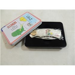 ILLINOIS COLLECTIBLE POCKET KNIFE