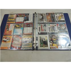 BINDER MISC NASCAR COLLECTIBLE CARDS