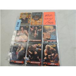 LOT 70 MISC WWC/NWO WRESTLING CARDS