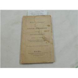 1852 PARENTAL RESPONSIBILITY BOOK