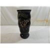 Image 1 : BLACK ENGLISH BLACK AMETHYST GLASS VASE
