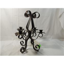 WROUGHT IRON CANDLEABRA