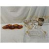 Image 1 : LOT 11 MISC VINTAGE GLASSWARE & ASHTRAYS