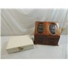 Image 1 : LOT 2 DECORATIVE JEWELRY BOXES