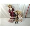 Image 1 : LOT 3 VINTAGE COLLECTORS DOLLS