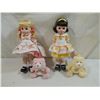 Image 2 : LOT 2 MADAME ALEXANDER CARE BEAR DOLLS