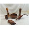 Image 1 : LOT 6 DECORATIVE WOODEN ITEMS