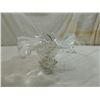 Image 1 : DECORATIVE SWIRL HANDKERCHIEF GLASS BOWL