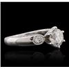 Image 2 : 18KT White Gold 1.78ctw Diamond Ring