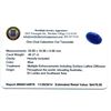 Image 2 : 46.37ctw. One Oval Cabochon Cut Tanzanite