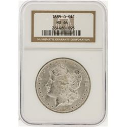 1885-O NGC MS64 Morgan Silver Dollar