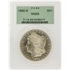 Image 1 : 1880-S PCGS MS65 Morgan Silver Dollar