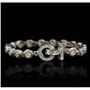 Image 2 : 14KT White Gold 3.00ctw Diamond Tennis Bracelet