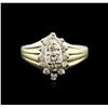 Image 1 : 14KT Yellow Gold 0.50ctw Diamond Ring