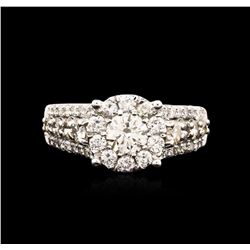 14KT White Gold 2.06ctw Diamond Ring