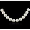 Image 2 : 14KT White Gold Pearl Necklace