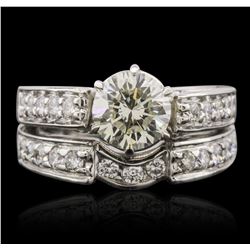 Platinum 2.95ctw Diamond Ring