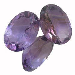 34.52ctw Oval Mixed Amethyst Parcel